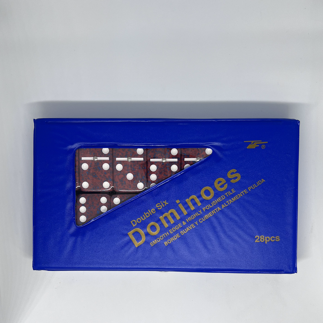Domino Marmoleado Azul