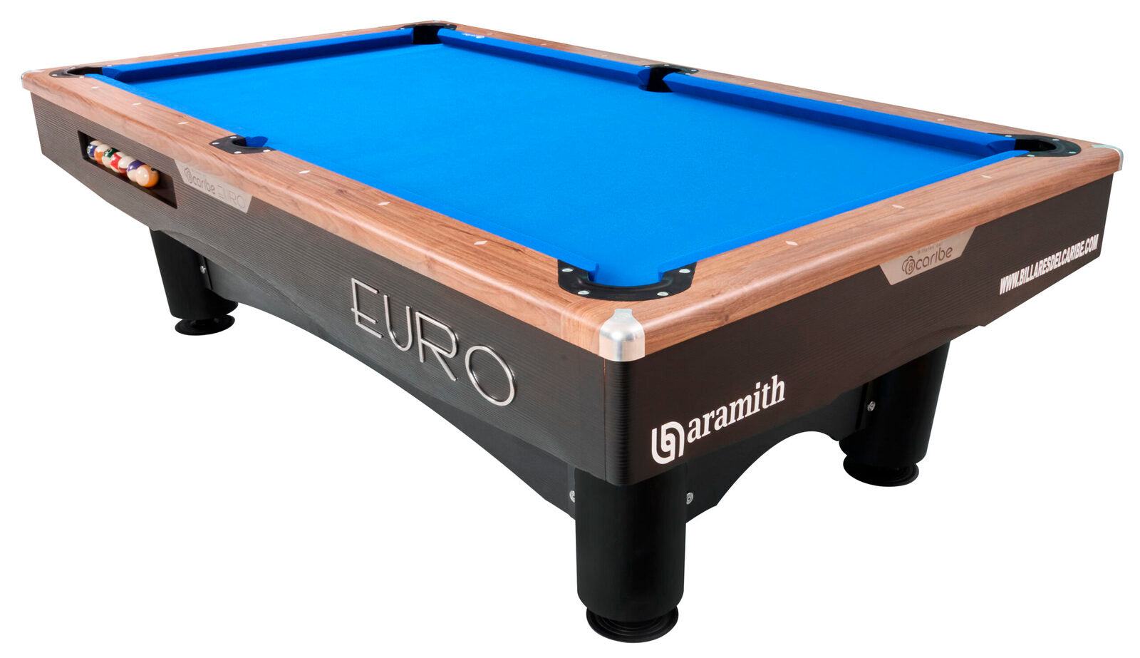 Mesa de billar EuroCaribe Premium Azul